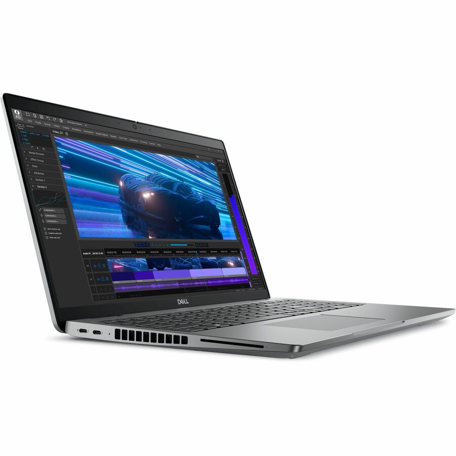 Dell Precision 3591 15.6" Touchscreen Mobile Workstation - Full HD - Intel Core Ultra 7 165H - vPro Technology - 32 GB RAM - 512 GB SSD - Titan Gray