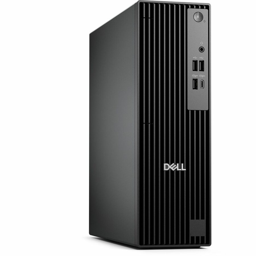 Dell Pro QCS1250 Desktop Computer - Intel Core Ultra 5 235 - 16 GB - 512 GB SSD - Slim PC - Black
