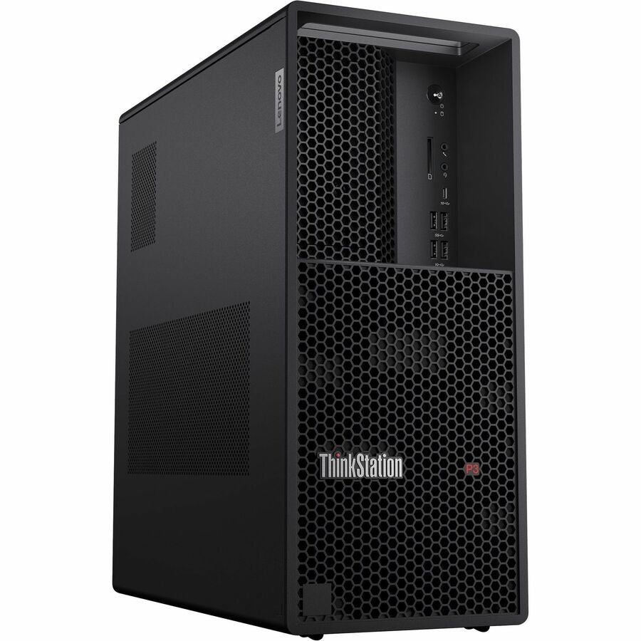 Lenovo ThinkStation P3 Gen 2 30HT004YUS Workstation - 1 x Intel Core Ultra 5 2nd Gen 235 - vPro Technology - 32 GB - 512 GB SSD - Tower