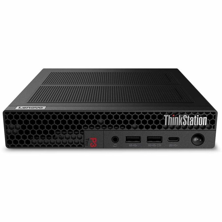 Lenovo ThinkStation P3 Gen 2 30K5001WUS Workstation - 1 x Intel Core Ultra 5 235 - vPro Technology - 16 GB - 512 GB SSD - Tiny - Black