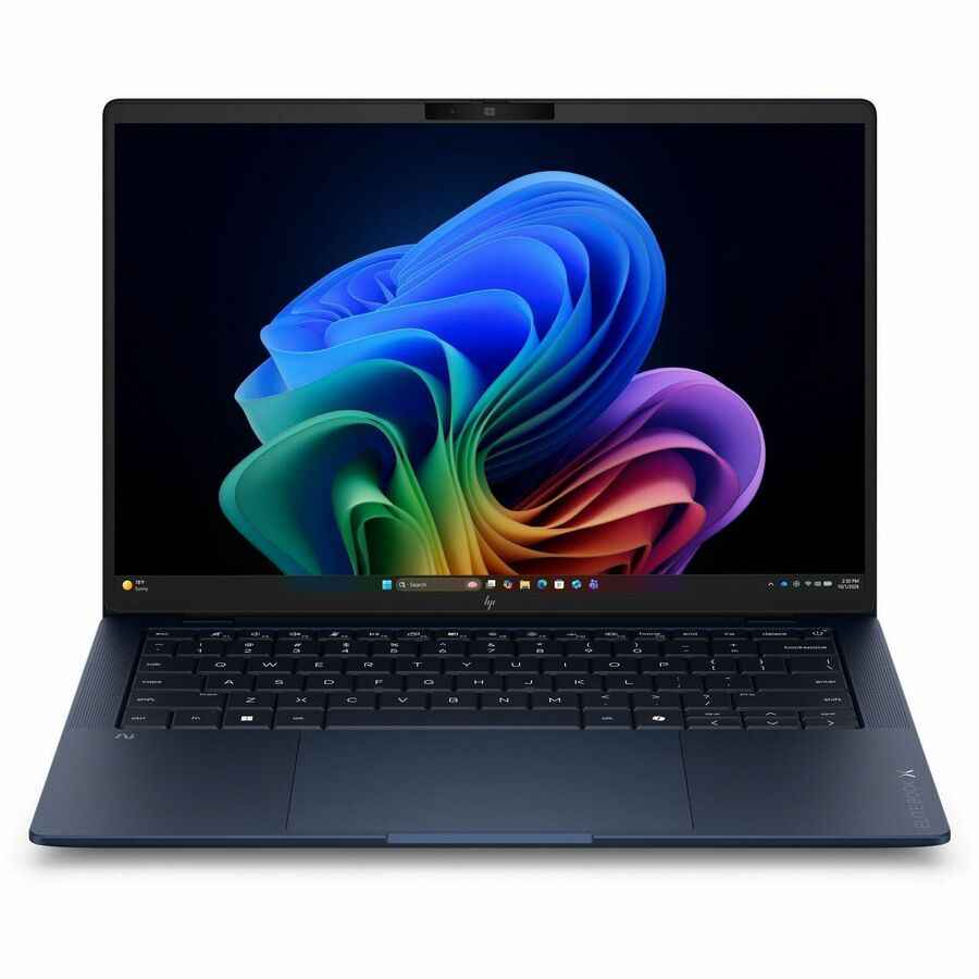 HP EliteBook X G2q 14" Copilot+ PC Notebook - 5G - WUXGA - Qualcomm Snapdragon X2 Elite X2E-84-100 - 32 GB - 1 TB SSD - English Keyboard - Atmospheric Blue