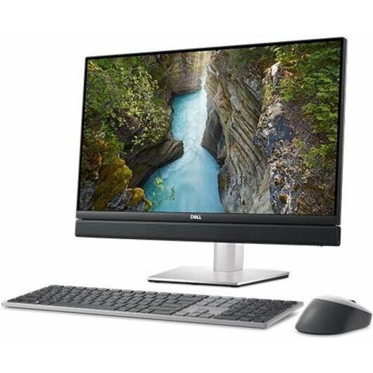 Dell OptiPlex 7420 Plus All-in-One Computer - Intel Core i7 14th Gen i7-14700 - vPro - 16 GB - 256 GB SSD - 23.8" Full HD - Desktop - Silver