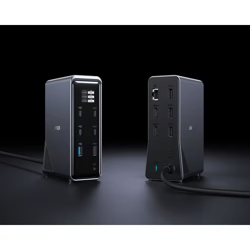 Anker Prime Charging Docking Station (14-in-1, Dual Display, 160W)