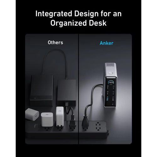 Anker Prime Charging Docking Station (14-in-1, Dual Display, 160W)