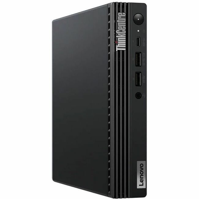 Lenovo ThinkCentre M70q Gen 4 12E30001US Desktop Computer - Core i5 13th Gen i5-13400T (10 Core) 1.30 GHz - 16 GB DDR4 - 256 GB NVMe 4.0 x4 SSD - Tiny