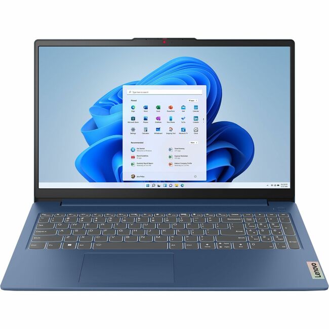 Lenovo IdeaPad Slim 3 15IAN8 82XB000WUS 15.6" Notebook - Full HD - Intel Core i3 i3-N305 - 8 GB - 256 GB SSD - Abyss Blue