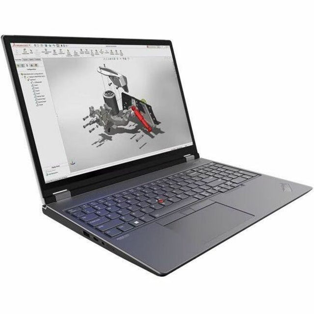 Lenovo ThinkPad P16 Gen 2 21FA002NUS 16" Mobile Workstation - WQXGA - 165 Hz - Intel Core i9 13th Gen i9-13950HX - vPro Technology - 32 GB - 1 TB SSD - English Keyboard - Villi Black, Storm Gray