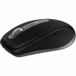Logitech MX Anywhere 3S for Mac, Compact Wireless Bluetooth Mouse, 8K DPI Any-Surface Tracking, Quiet Clicks, USB C, Space Grey