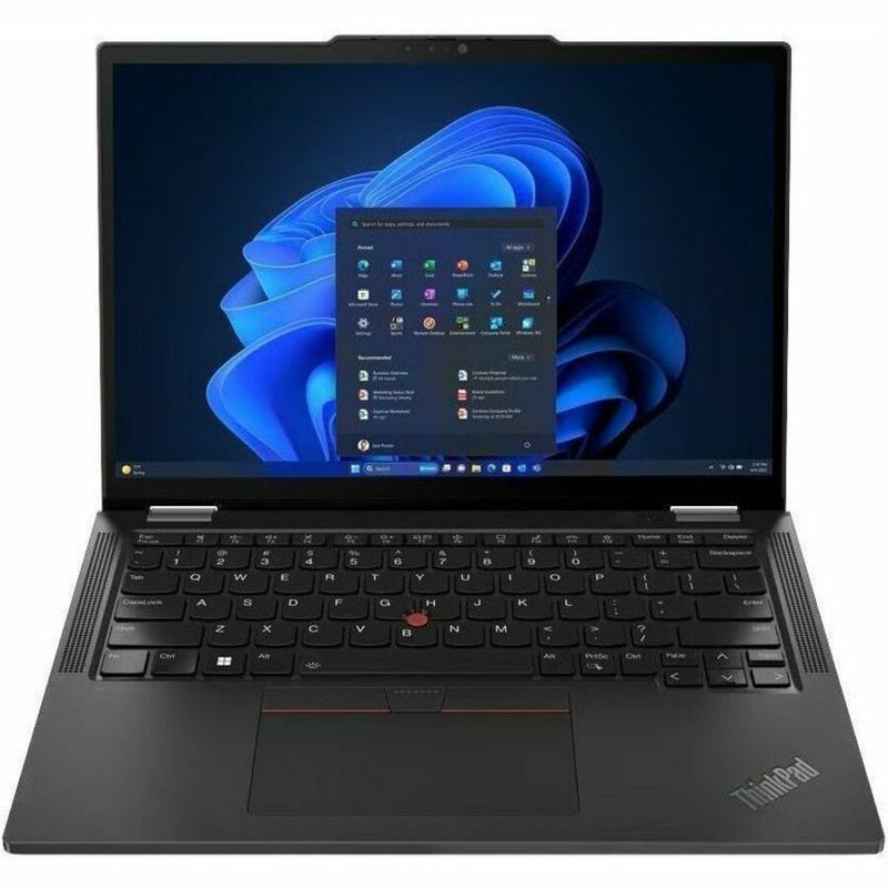 Lenovo ThinkPad X13 Gen 5 21LW002BUS 13.3" Touchscreen Convertible 2 in 1 Notebook - WUXGA - Intel Core Ultra 7 165U - vPro Technology - 16 GB - 1 TB SSD - English Keyboard - Black