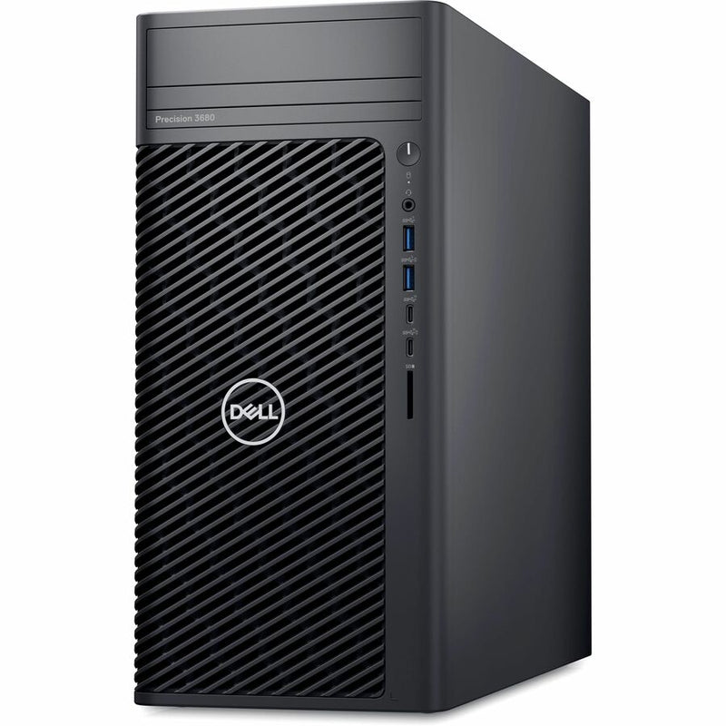 Dell Precision 3000 3680 Workstation - Intel Core i5 14th Gen i5-14500 - vPro Technology - 16 GB RAM - 512 GB SSD - Tower - Black