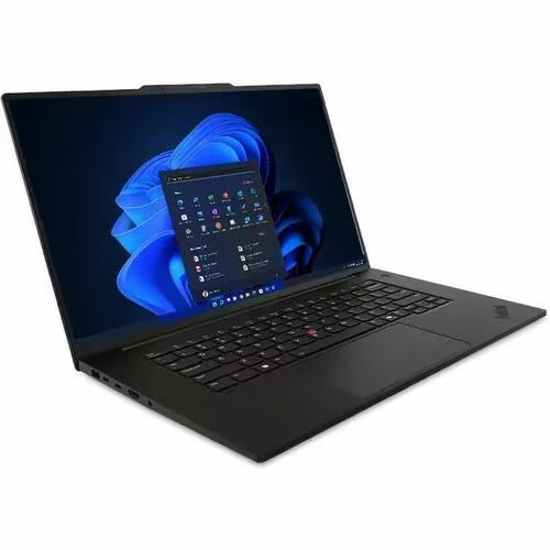 Lenovo ThinkPad P1 Gen 7 21KV0003US 16" Mobile Workstation - WUXGA - 60 Hz - Intel Core Ultra 7 155H - Intel Evo Platform - 16 GB - 512 GB SSD - English Keyboard - Black