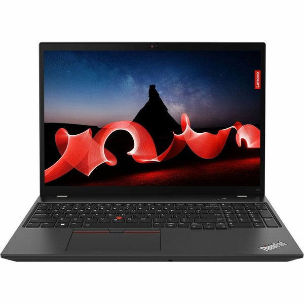 Lenovo ThinkPad T16 Gen 2 21K7005FUS 16" Notebook - WUXGA - AMD Ryzen 5 PRO 7545U - 16 GB - 256 GB SSD - English Keyboard - Thunder Black