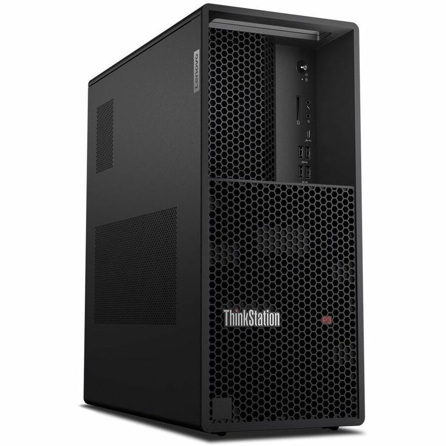 Lenovo ThinkStation P3 Gen 2 30HT004KUS Workstation - 1 x Intel Core Ultra 9 285 - vPro Technology - 32 GB - 1 TB SSD - Tower - Black