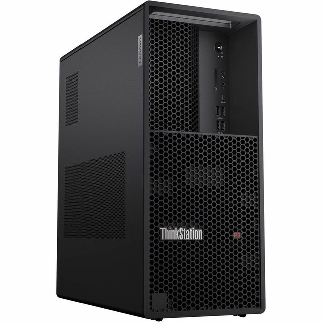 Lenovo ThinkStation P3 Gen 2 30HT004YUS Workstation - 1 x Intel Core Ultra 5 2nd Gen 235 - vPro Technology - 32 GB - 512 GB SSD - Tower