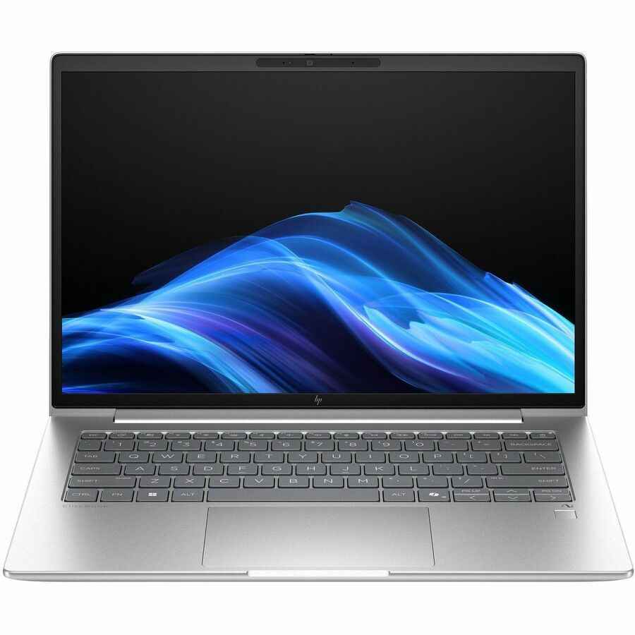 HP EliteBook 6 G1a 14" Copilot+ PC Notebook - WUXGA - 60 Hz - AMD Ryzen AI 5 340 - 16 GB - 512 GB SSD - English Keyboard - Pike Silver Aluminum