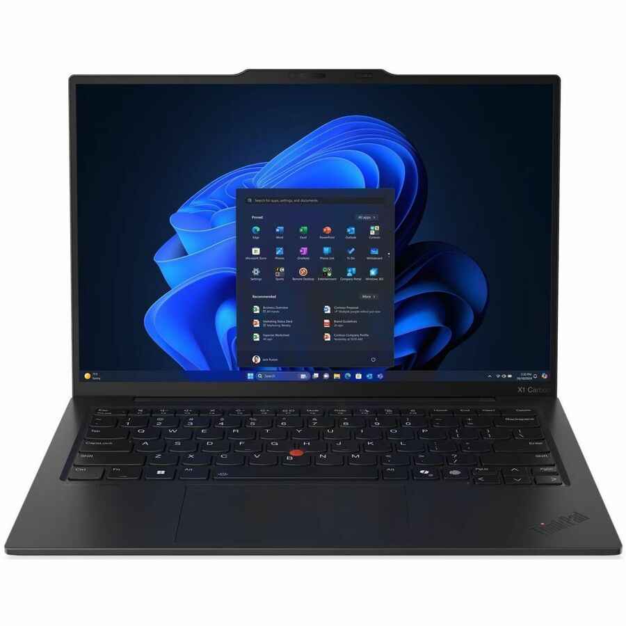 Lenovo ThinkPad X1 Carbon Gen 13 Aura Edition 21NS0163US 14" Copilot+ PC Ultrabook - 2.8K - 120 Hz - Intel Core Ultra 7 268V - Intel Evo Platform - 32 GB - 512 GB SSD - English Keyboard - Black Paint