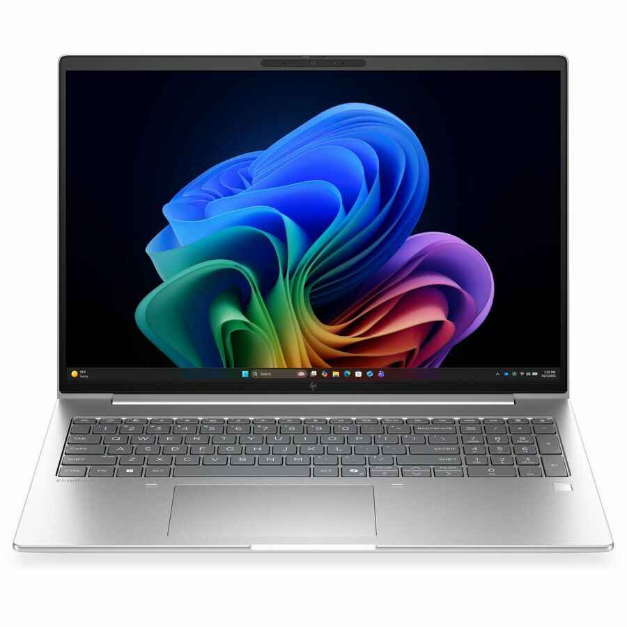 HP EliteBook 6 G2i 16" Copilot+ PC Notebook - WUXGA - Intel Core Ultra 7 Series 3 355 - 16 GB - 512 GB SSD - English Keyboard - Pike Silver Aluminum