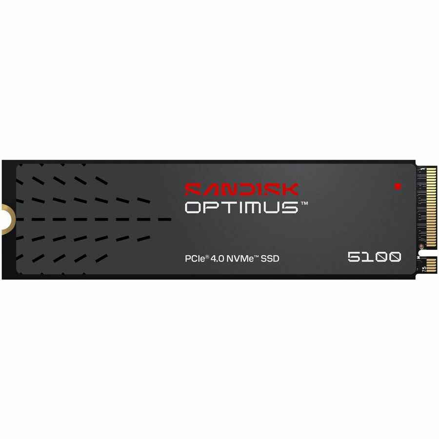 SanDisk Optimus 5100 SDSP51400TAN-000E0 4 TB Solid State Drive - M.2 2280 Internal - PCI Express NVMe (PCI Express NVMe 4.0 x4)