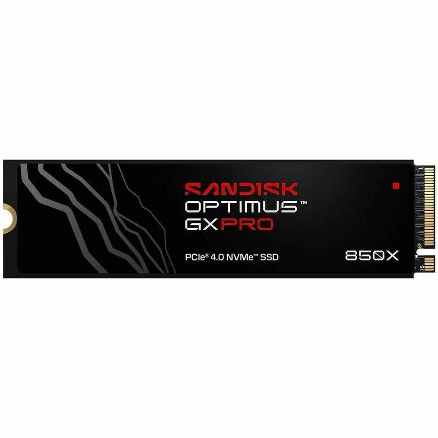 SanDisk Optimus GX PRO 850X SDSP81200TAN-000E0 2 TB Solid State Drive - M.2 2280 Internal - PCI Express NVMe (PCI Express NVMe 4.0 x4)