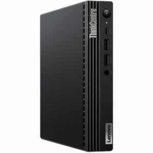 Lenovo ThinkCentre M70q Gen 4 12E3004YUS Desktop Computer - Intel Core i5 13th Gen i5-13400T Deca-core (10 Core) 1.30 GHz - 16 GB RAM DDR4 SDRAM - 512 GB M.2 PCI Express NVMe 4.0 x4 SSD - Tiny - Black