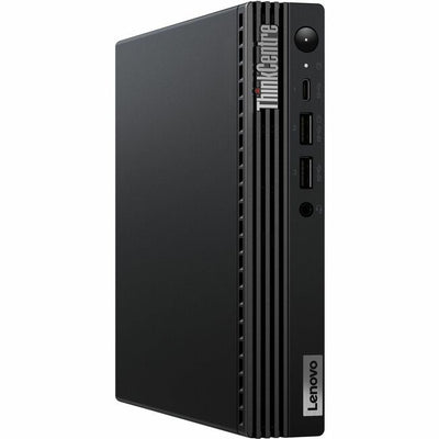 Lenovo ThinkCentre M80q Gen 4 12E90013US Desktop Computer - Intel Core i5 13th Gen i5-13500T Tetradeca-core (14 Core) 1.60 GHz - 16 GB RAM DDR5 SDRAM - 512 GB M.2 PCI Express NVMe 4.0 x4 SSD - Tiny - Black